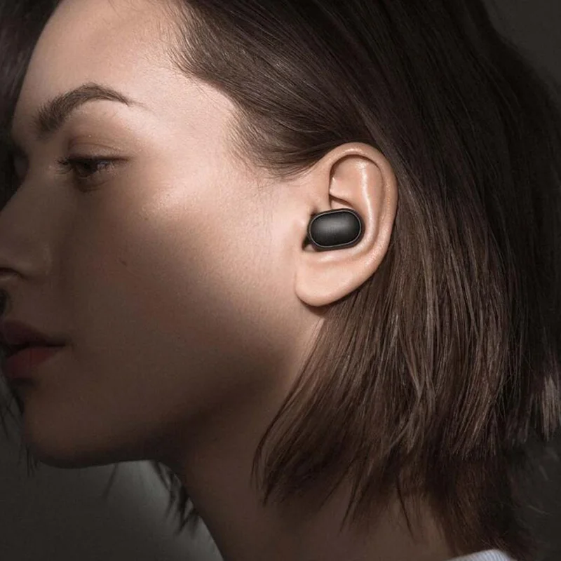 Xiaomi Redmi AirDots TWS беспроводная гарнитура BT5.0 стерео Бас шум наушники с