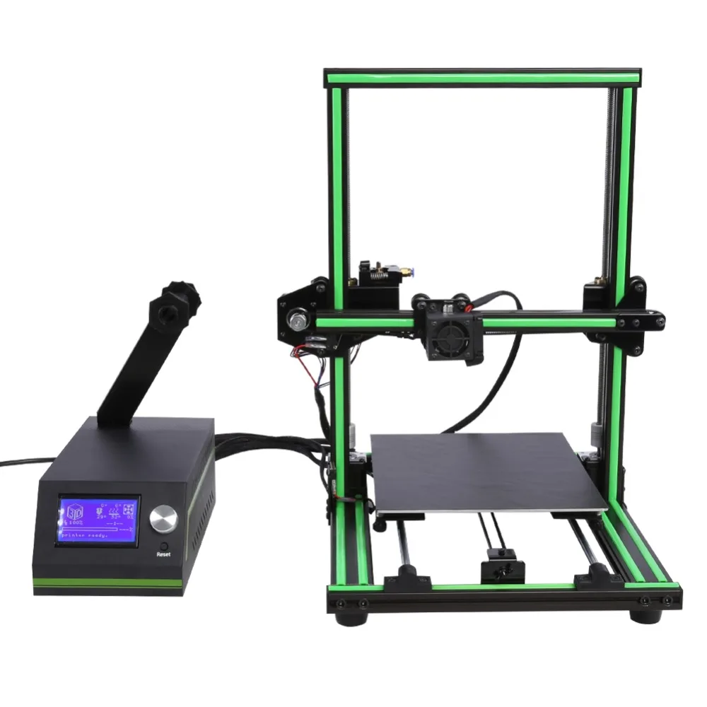13 Languages 3D Printer Aluminum Alloy Frame Large Printing Size 220*270*300mm Layer Thickness accuracy 0.1-0.4mm 2019 New | Инструменты