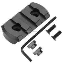AR15 rail aluminum-Black M-Lok 3 слота Пикатинни/Weaver Rail Handguard раздел Mlok Handguard rail