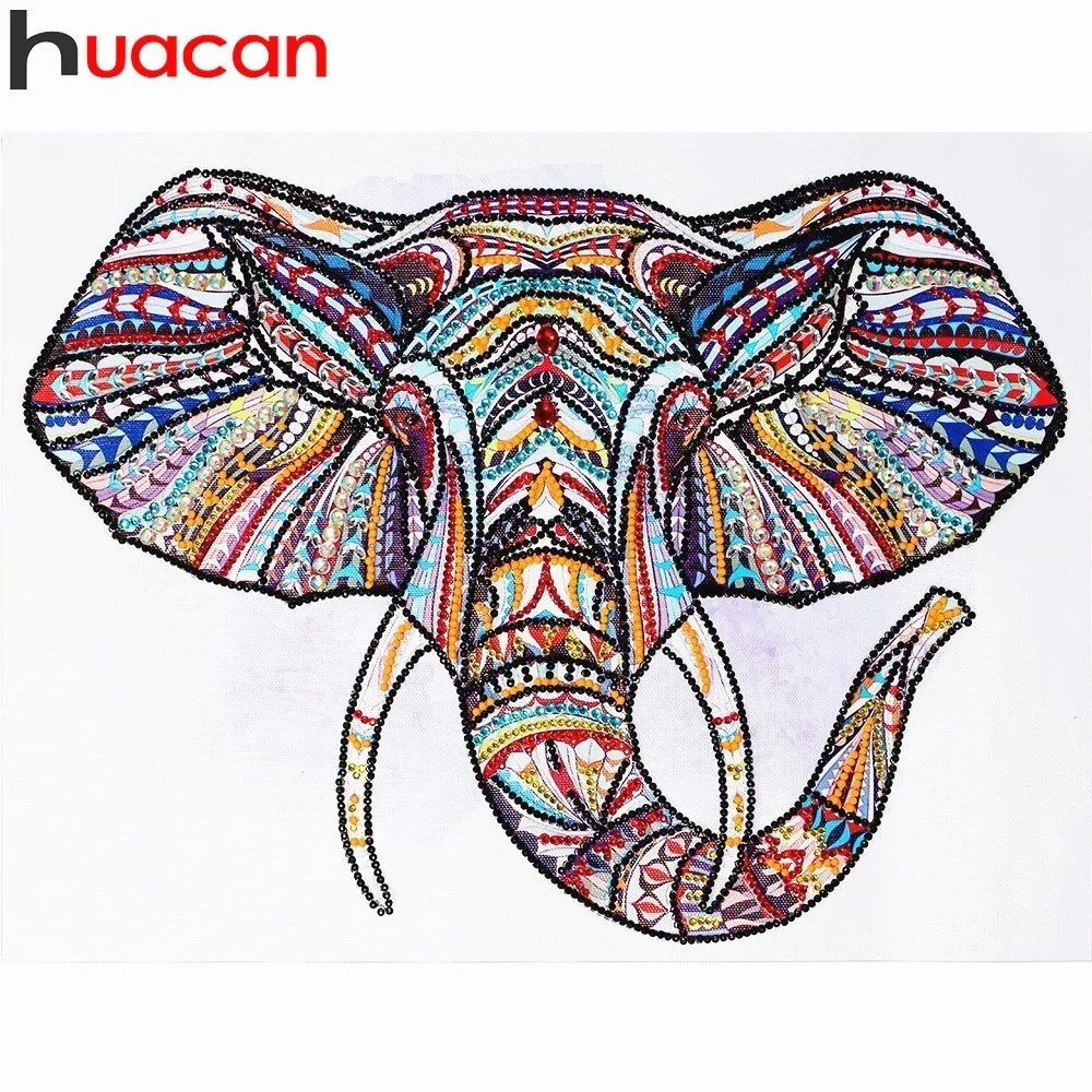 Huacan специальная Алмазная Вышивка Животных 5D алмазная Картина крестом мозаика