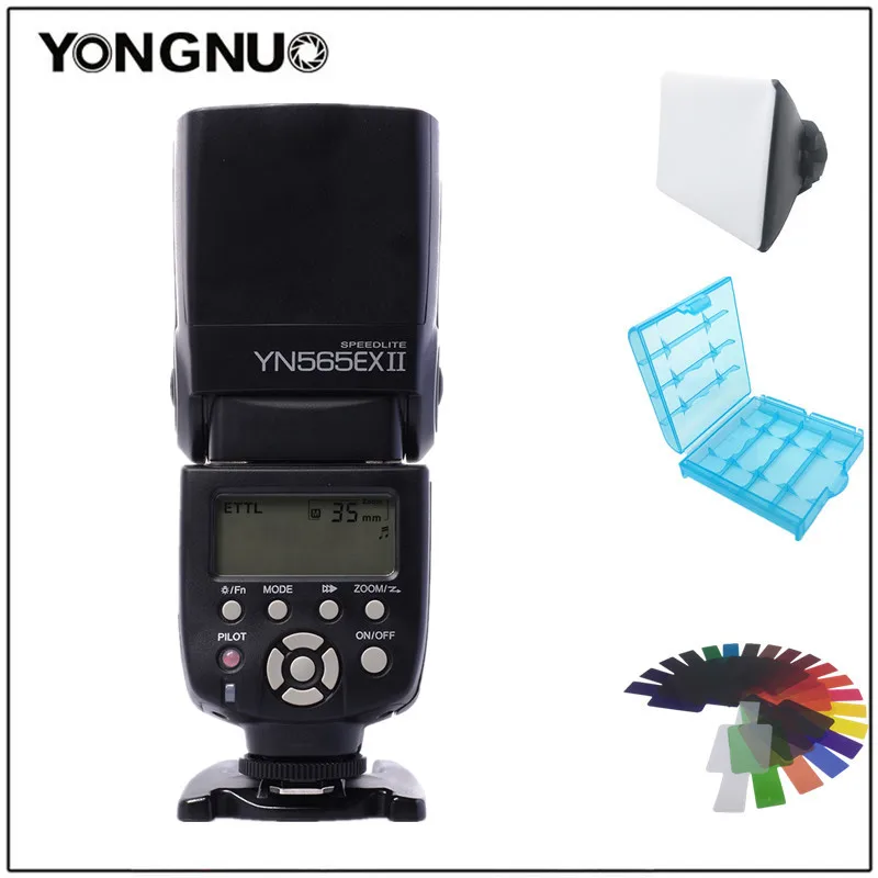Беспроводная Yongnuo TTL вспышка Speedlight YN 565EX II объектива Цифрового Фотоаппарата Canon 6D