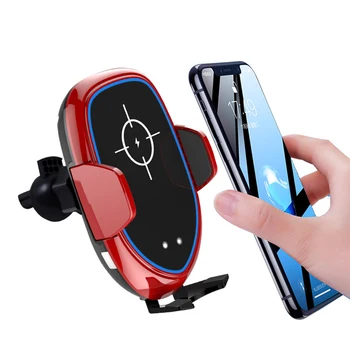 Infrared Sensing Automatic Wireless Car Charger For Apple For iPhone XS Max XR X 8 Plus For Samsung Galaxy Note 9 S9 S8