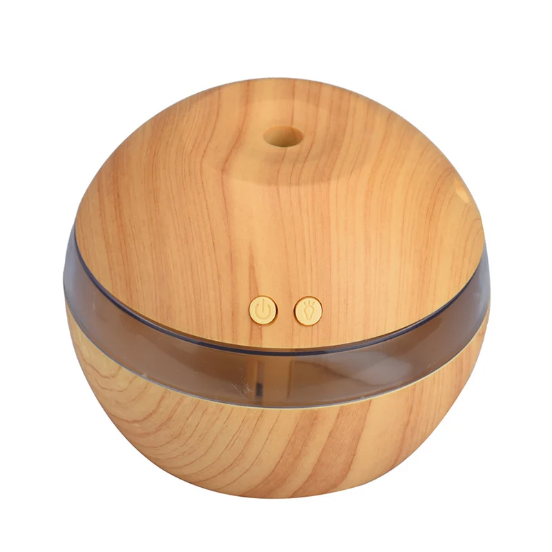 

Wood grain Ultrasonic Essential Oil Aroma Diffuser Humidifier Air Aromatherapy Purifier Decoration 300ML light wood grain