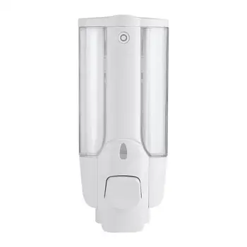 

Hot 350mL Wall Mounted Manual Operated Soap Liquid/Shampoo Lotion Dispenser Bathroom Kitchen Use fashion hot
