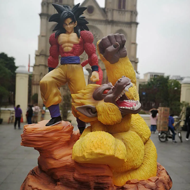 

Dragon Ball Super Saiyan 4 Son Goku Action Figure 1 /6 Painted Figure D'gold Great Monkey Goku Figure I Toys In Pvc Toys Soul