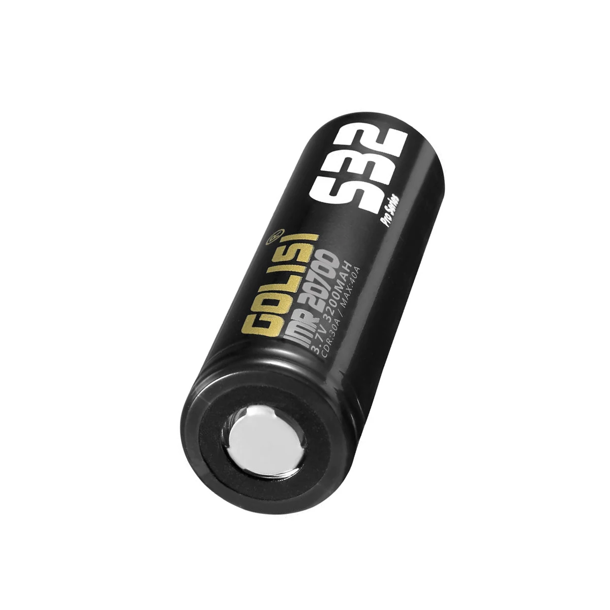 Golisi 2 шт. S32 Imr 20700 3200 Mah 3,7 V Cdr 30A Max 40A Высокая утечка электронная сигарета аккумуляторная батарея для Vape вспышка светильник головной светильник