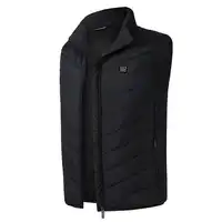 Man Woman Winter Sports USB Heated Outdoor Vest Heating Jacket Electric Warmer Hiking Trekking Thermal Down Coat Heater Clothing