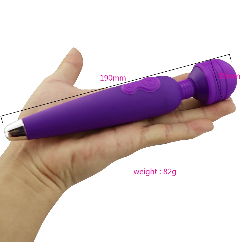 Cocolili мощный Oral Clit AV Вибраторы USB перезаряжаемые массажный вибратор средства