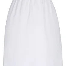 Женская юбка с разрезом, лето, Удобная атласная юбка с эластичной резинкой на талии, однотонная Нижняя юбка