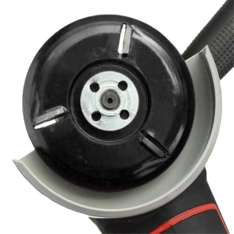 

Easy To Operate Wood Carving Disc Angle Grinder Attachment For Tool Angle Grinder Black