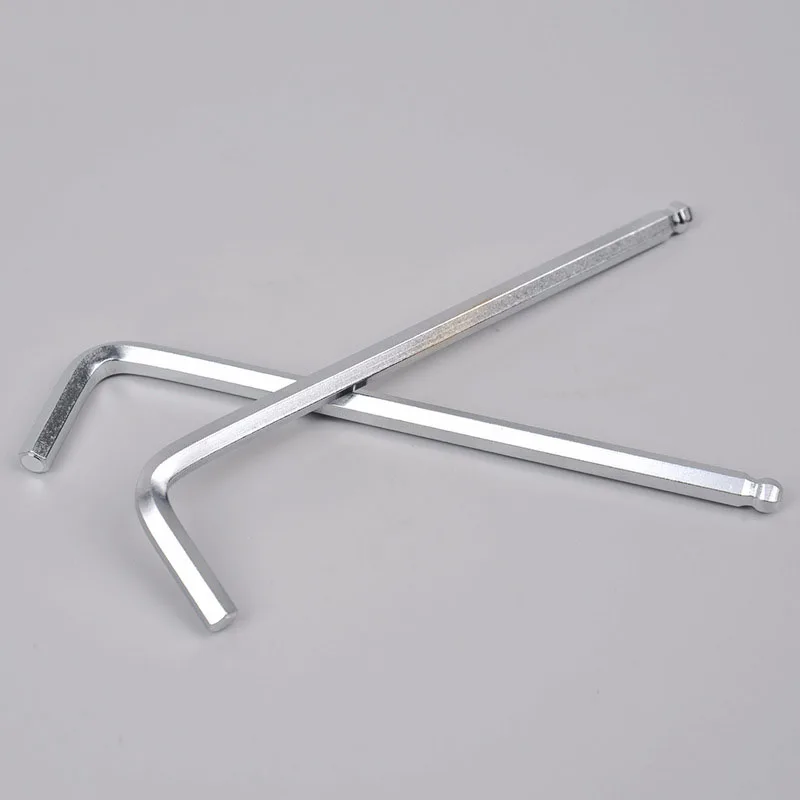 

1* Allen Key Wrench 10/12/14mm Allen Ball Point End Long Arm Hex Key Wrench Metric Allen Key Hot