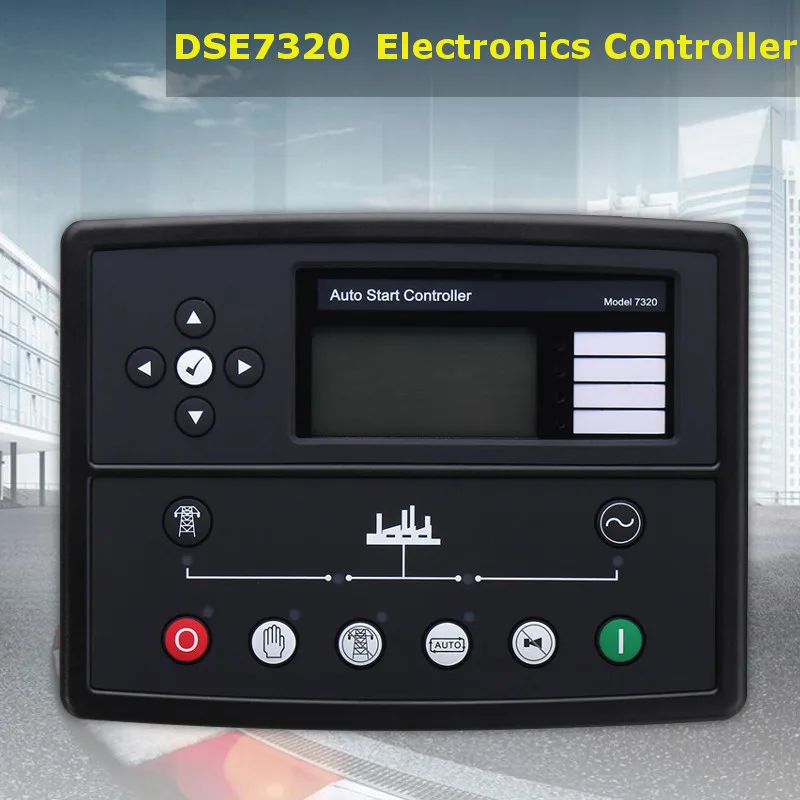 

Newest Deep sea controller DSE7320 Generator Genset Auto Start Control Module New Electronics Controller Control Module Panel