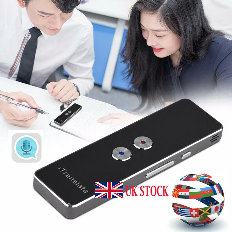 

Mini Portable Support 40 languages translation Multi-Language Voice Translator Bluetooth Smart Two-Way Real Time