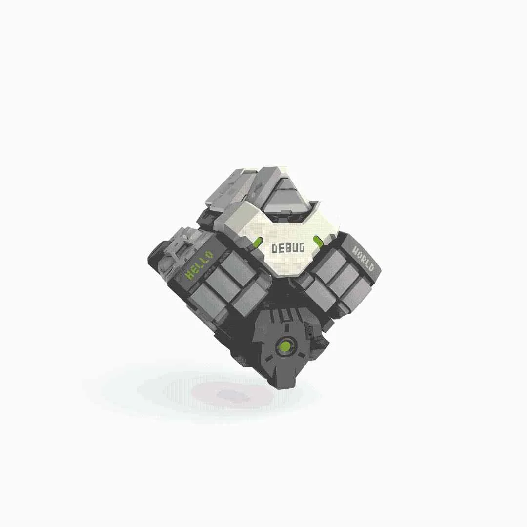 

Youpin Transformable Ape Folding Cube Monkey Block Action Figure Doll Toy Gift Collection