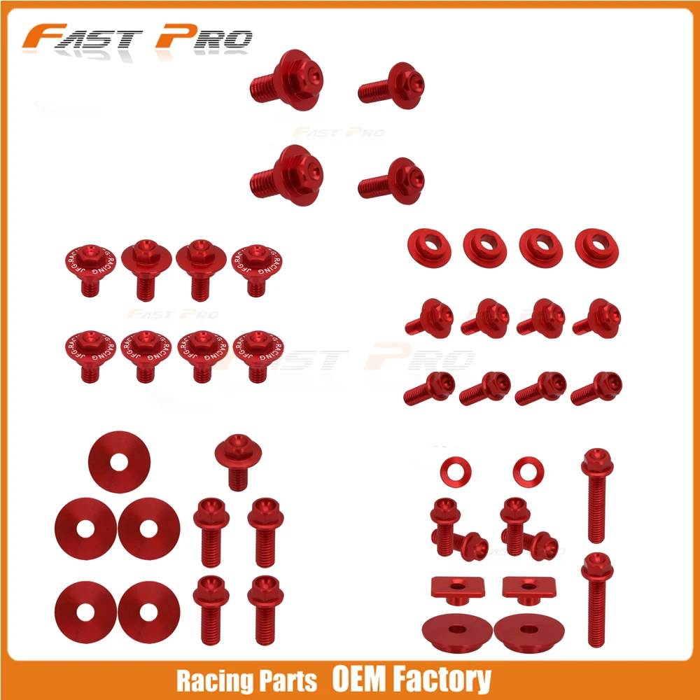 Мотоцикл Байк Пластик тела детали Болт Винты для Honda CRF450R CRF 450R 05 06 07 08 2005 2006 2007