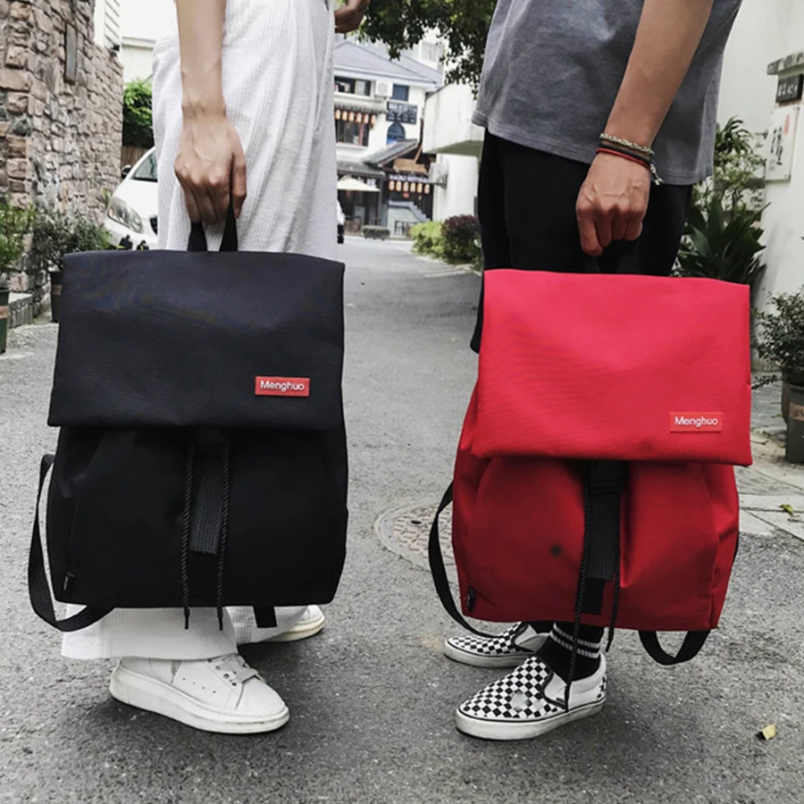 

2019 Oxford Backpacks Ladies String School Bag For Teenager Laptop Backpack Women College Students Large Capacity Travel Bags