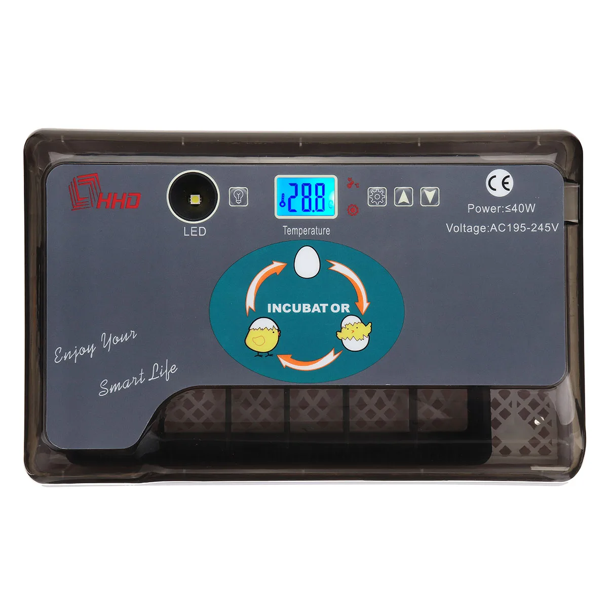 General 12 Eggs Mini Automatic LED Digital Eggs Incubator Hatcher Turning Machine For Chicken Duck Bird Goose Eggs General 12 Eggs Mini Automatic LED Digital Eggs Incubator Hatcher Turning Machine For Chicken Duck Bird Goose Eggs