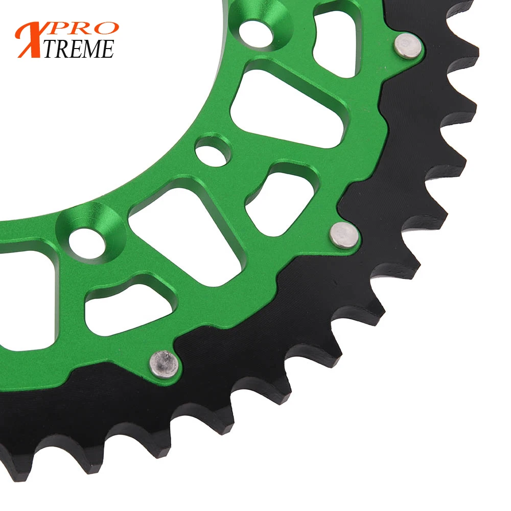 Задняя звездочка цепи для мотоцикла KAWASAKI KDX KLX 250 350 450 R 650 KX 125 KX125 KX250 KX250F KX450F 42 44 46 47 49