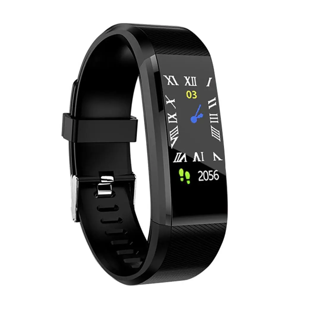 Унисекс водостойкий шагомер пульсометр Smart Band|Смарт-браслеты| |