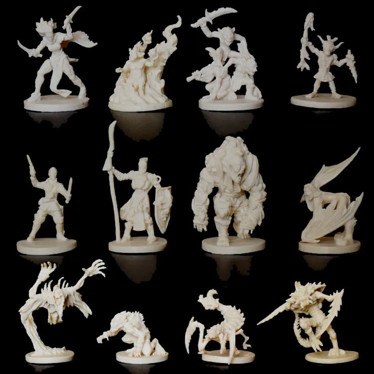 

New Specials Die Casting 1/72 Scale Model Dragon and Dungeon DND Board Role Playing Game Request Resin Model Board Game Toys