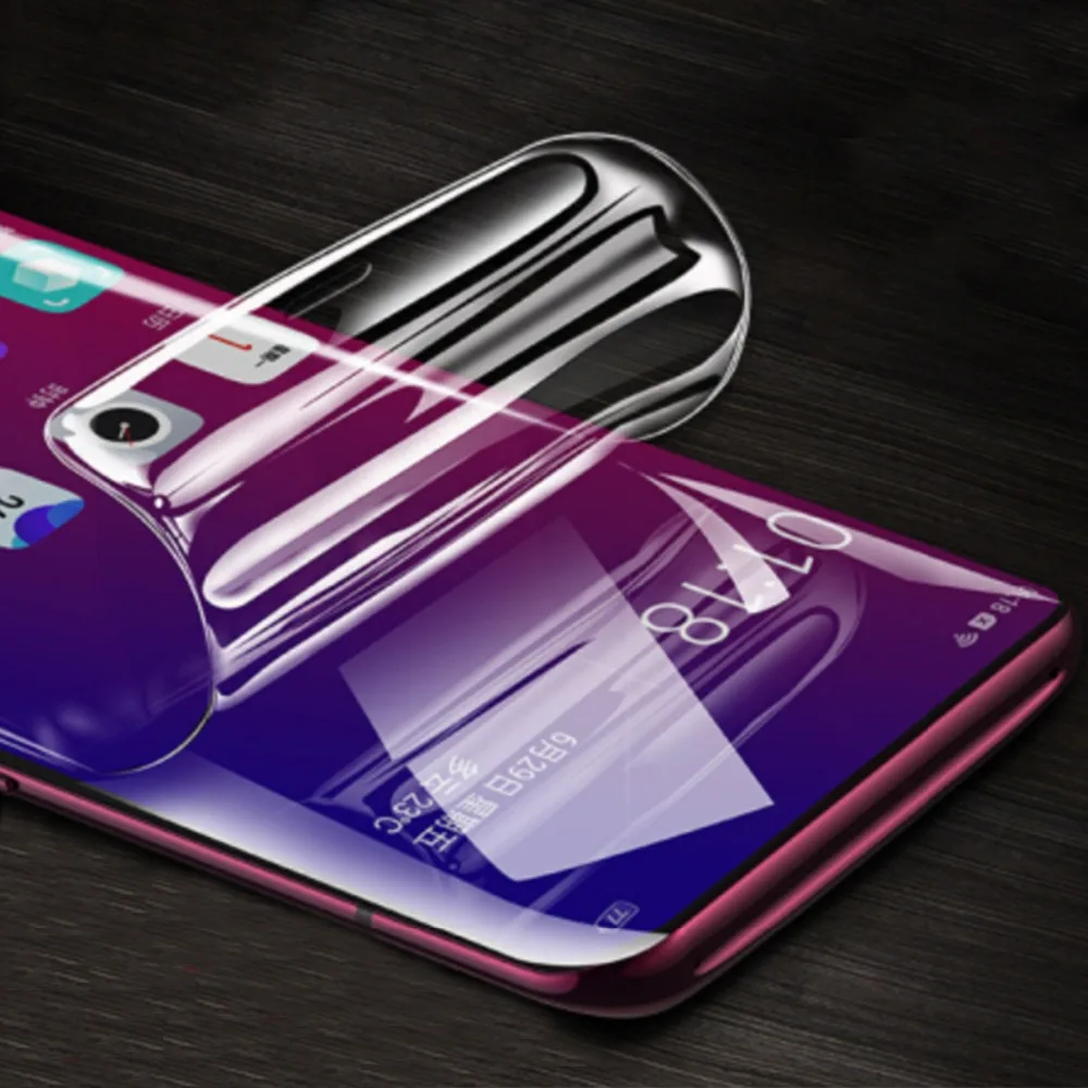 

3D Hydrogel Screen Protector For OPPO RX17 Pro Neo R15X R17 R16 R15 R13 Reno 10 Nano Front Protective Film Full Cover Not Glass
