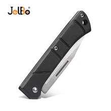 JelBo мини-Походный нож из нержавеющей стали с ручкой для выживания, Многофункциональный Открытый тактический Спасательный Инструмент, складные охотничьи ножи