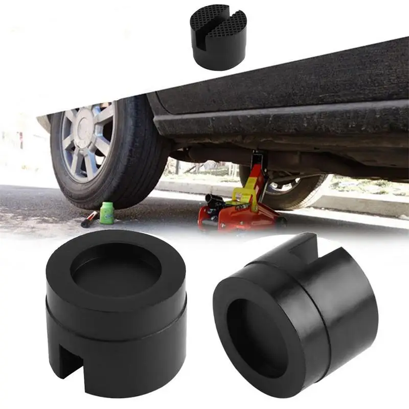 

Universal High Quality 1Pcs 5cm Slotted Frame Blocks Rail Floor Jack Guard Adapter Rubber Pads Car Repair Tool