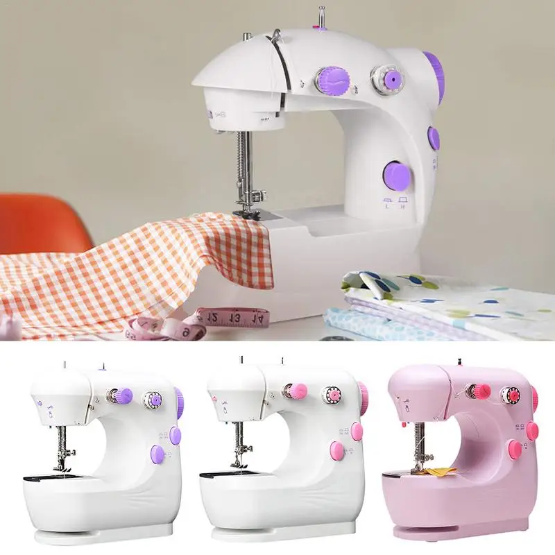 

Household Multi-Functional Electric Sewing Machine Desktop Mini Seamer with Light