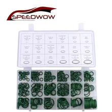 SPEEDWOW 270 шт резиновое уплотнительное кольцо прокладка зеленый метрический уплотнительное кольцо нитрил кондиционер уплотнительное кольцо уплотнения шайба комплект