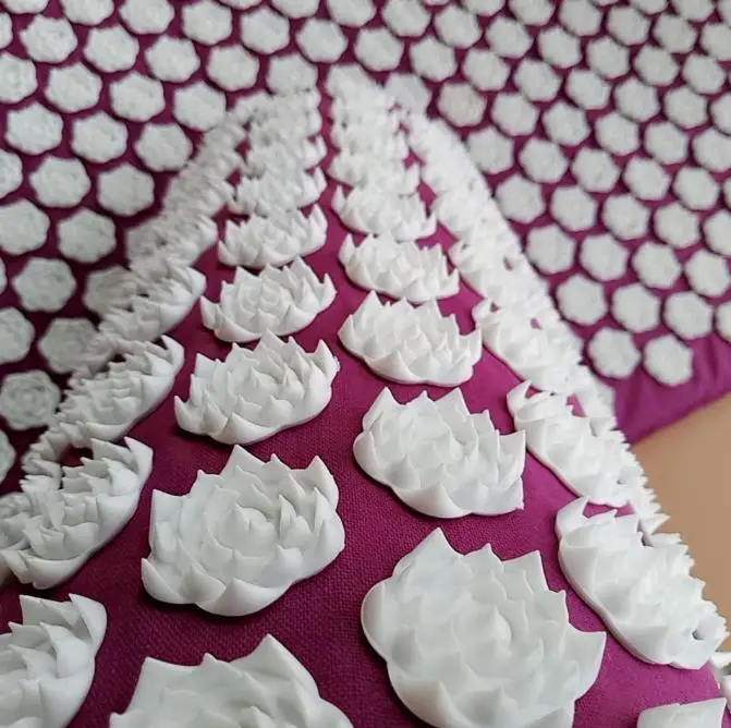 Massager Cushion Acupuncture Sets Relieve Stress Back Pain Acupressure Mat/Pillow Massage Mat Lotus Spike Massage and Relaxation Massager Cushion Acupuncture Sets Relieve Stress Back Pain Acupressure Mat/Pillow Massage Mat Lotus Spike Massage and Relaxation