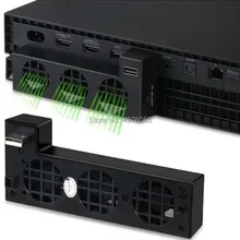 Для Xbox One X охлаждающий вентилятор, внешний usb-кулер с 3 встроенными вентиляторами для Xbox One X игровой контроллер консоли