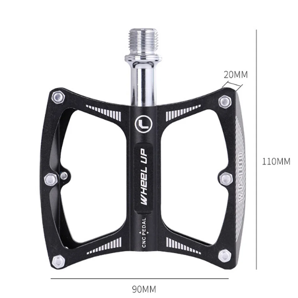 

Bicycle Pedals Aluminum Alloy Bearing Mountain Bike Bicycle Non-slip Pedal With Aluminum alloy body