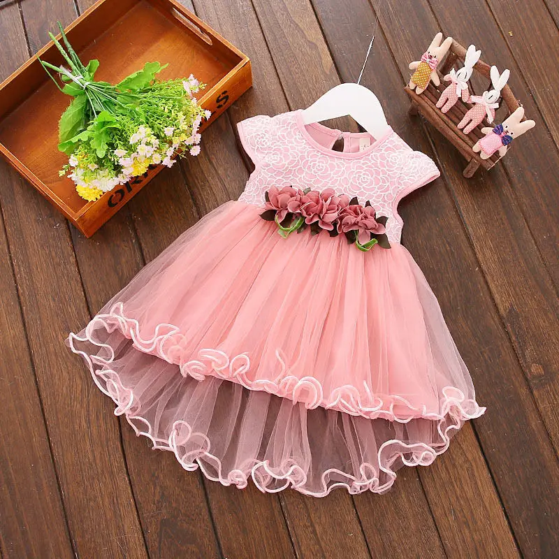 Pudcoco/Одежда для девочек; милое детское платье с цветочным рисунком для маленьких девочек; вечерние платья-пачки принцессы на свадьбу