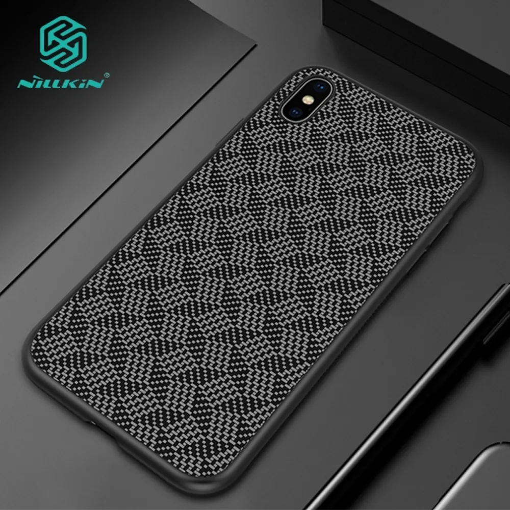 

Nillkin Synthetic Carbon Fiber Cover Case For Apple iPhone XS Max XR Ultra thin Protector Shell X XS