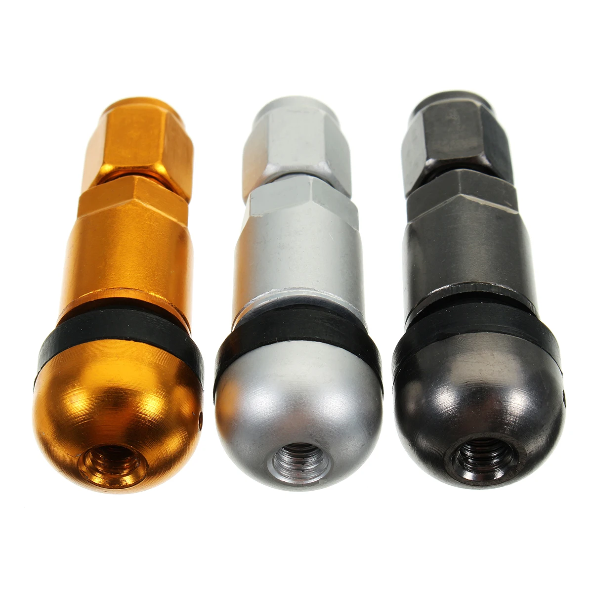 4pcs/lot Universal Car Aluminum Metal Tyre Valve Caps Stem Motorcycle