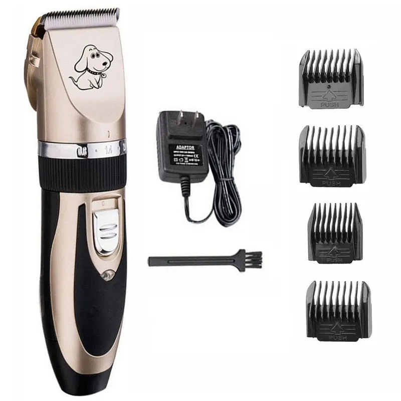 

Rechargeable Pet Dog Cat Hair Trimmers Electrical Clippers Cutter Dog Animal Haircut Machine Grooming Tool EU US Chinese PLUG
