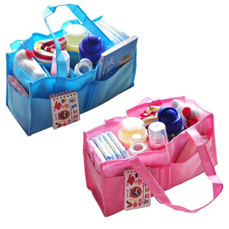 

Multifunctional Baby Diapers Nappy Changing Bag Bottle Storage Mummy Maternity Handbags Organizer Stroller Accessories