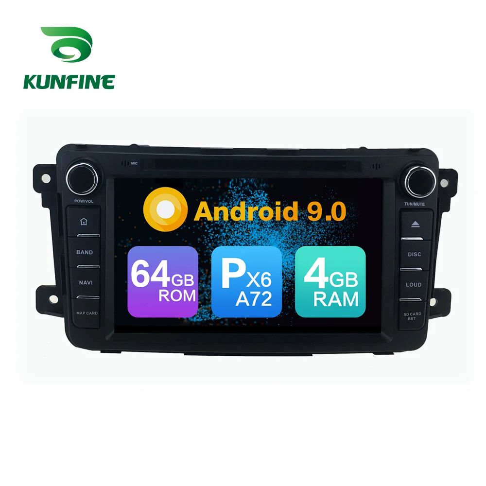 Android 9 0 Core PX6 A72 Ram 4G Rom 64G Автомобильный DVD GPS мультимедийный плеер стерео для Mazda CX-9