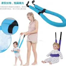 Pudcoco детские ходунки пояс регулируемый ручной ходунки помощник для малышей безопасный ходьба мягкая Страховочная привязь с ремнем активности