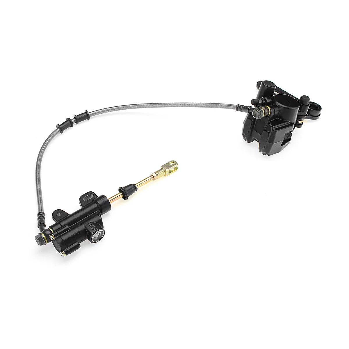 

110cc 125cc 140cc Rear Foot Brake Calliper Master Cylinder For Pit Dirt Bike WPB Demon X M2R/Orion Braaap DHZ