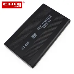 CHYI ультра-тонкий 2,5 дюймов HDD корпус SSD Box SATA USB 3,0 жесткий диск адаптер внешний жесткий диск корпус жесткий диск с болт драйвер