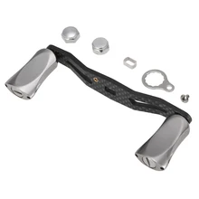 Рыболовная катушка Lixada, углеродное волокно, ручка-качалка, ручка из алюминиевого сплава, наконечники для baitcasing, запчасти, аксессуары