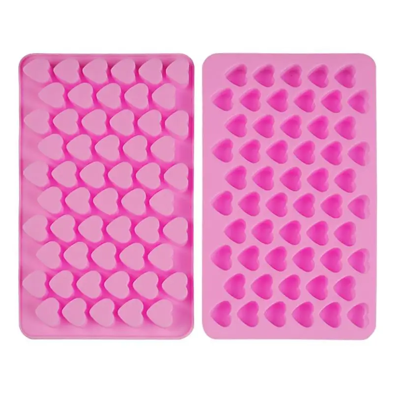 

Mini Love Heart Shaped Silicone Mold Chocolate Cake Ice Mould Baking Tools 18x11cm