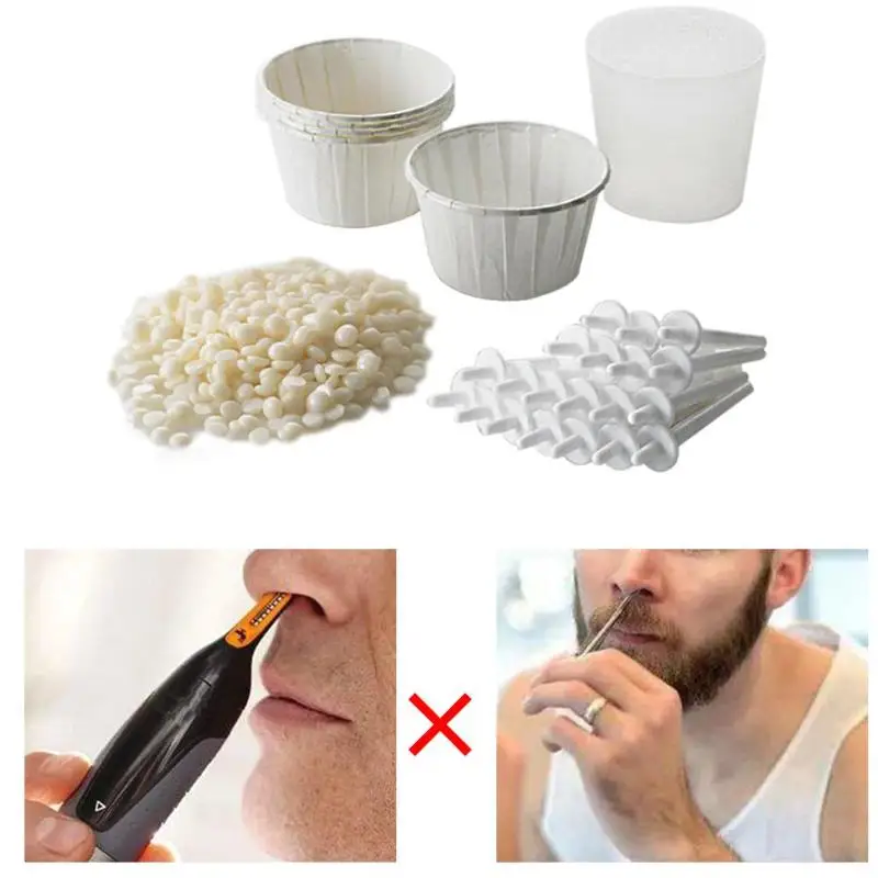

Portable Wax Kit Nose Hair Removal Nasal Hair Trimmer Stick Professional Nose Hair Trimmer Cleaning Accessories Tools
