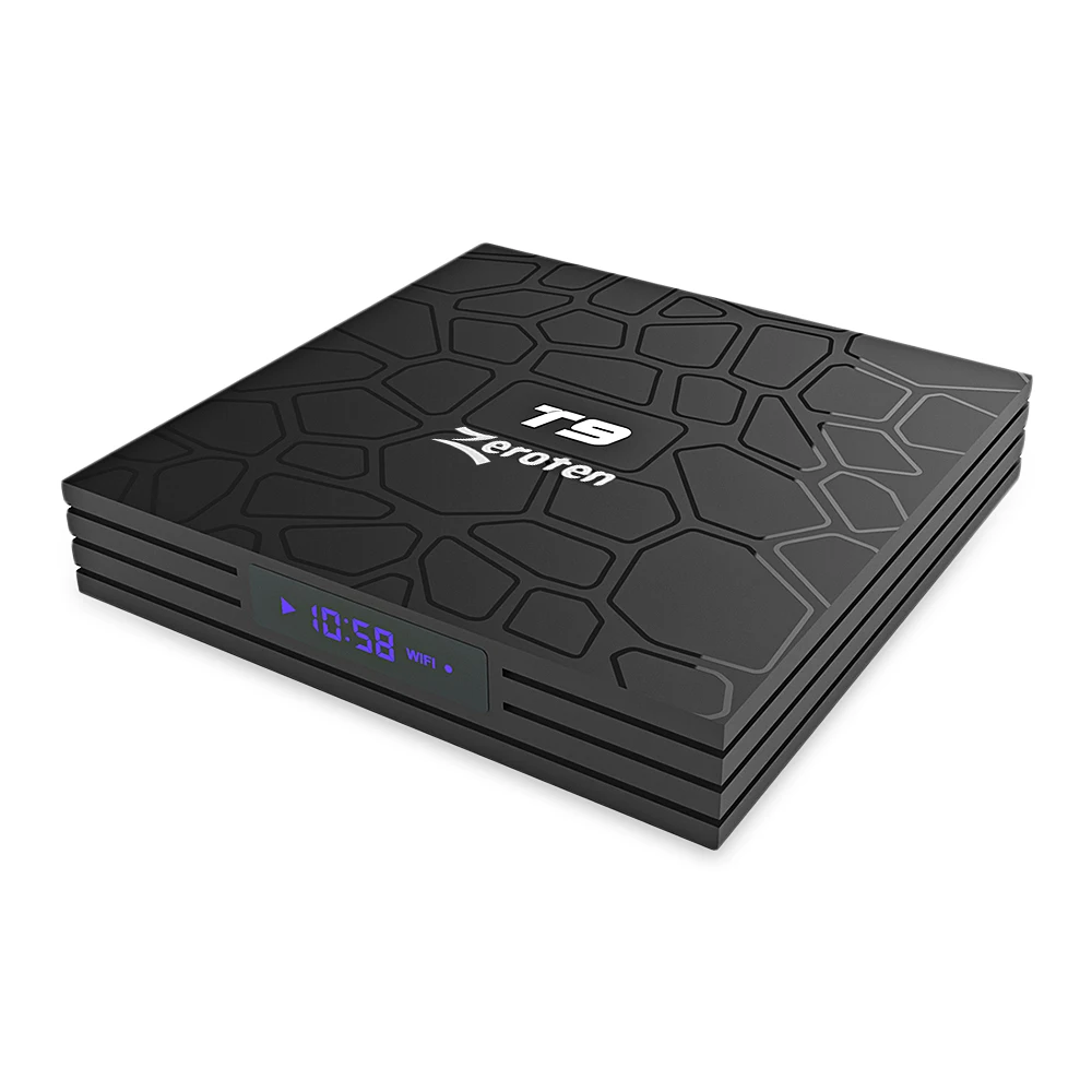 Zeroten X96 T9 RK3328 4 K HD TV box ГБ/64 Гб Смарт медиаплеер для Android 8 1