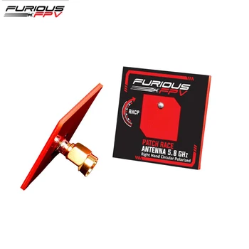

FuriousFPV 5.8GHz LHCP/RHCP 6.7dBi Feather Patch Race FPV Antenna & SMA Male Connector For RC Models Spare Part DIY Accessories