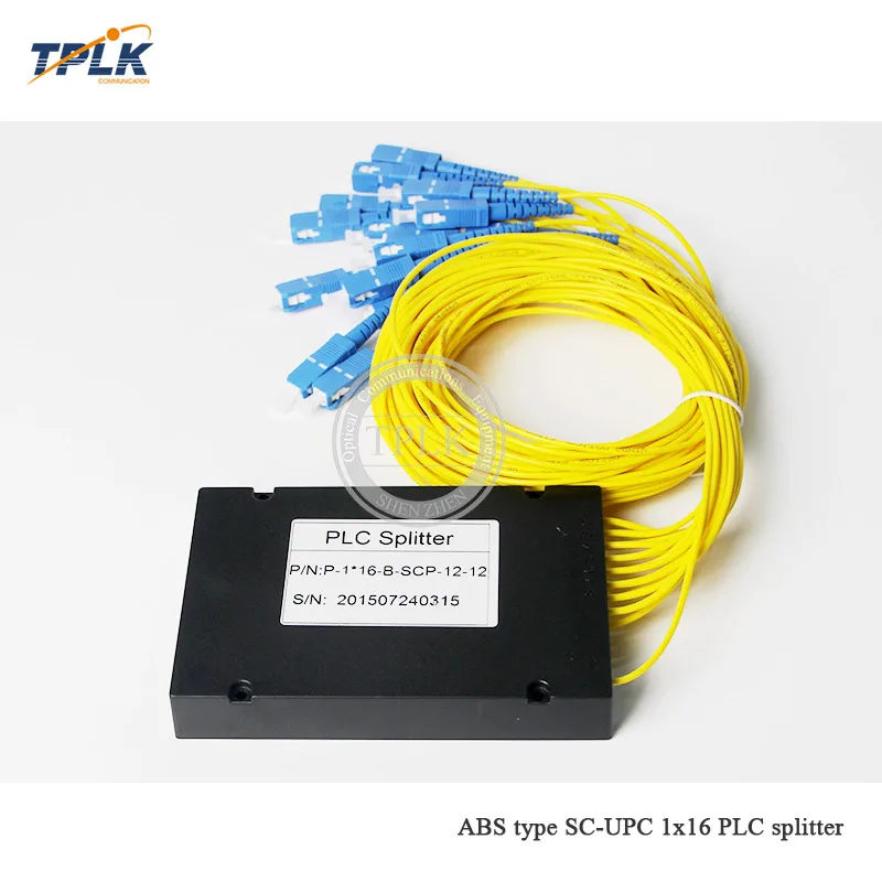 2019 Высокоточный оптический разветвитель PLC с высоким возвратом и низкими