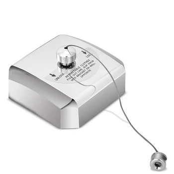 

High Quanlity Indoor Stainless Steel Square Clothesline Retractable Clothes Line With 2.8M Rope