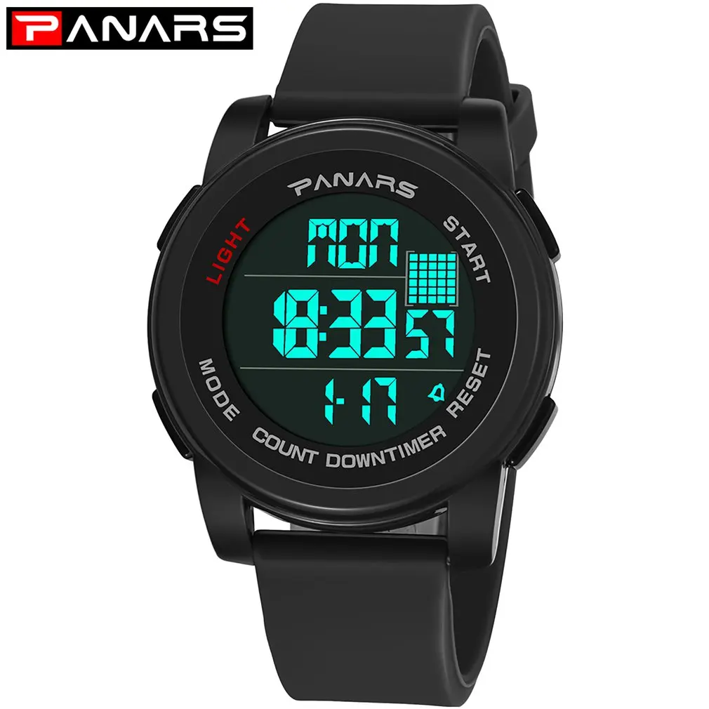 

Men's Watches LED Digital Watch Men Wrist Watch Alarm Waterproof Sport Watches For Men