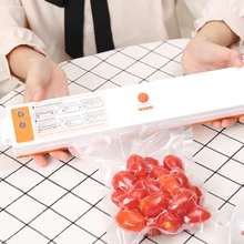Máy Hút Chân Không Bảo Quản 220 V/110 V Hộ Gia Đình Thực Phẩm Hút Chân Không Thực Máy Đóng Gói Phim Máy Hàn Miệng Túi Hút Chân Không Bó Bao Gồm 15 Chiếc Túi miễn Phí(China)